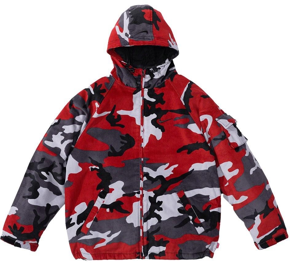 Supreme®/Nike® Arc Corduroy Hooded Jacket view 17